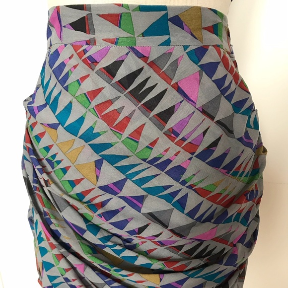 Mara Hoffman Silk Overlay Mini Skirt - Picture 5 of 5